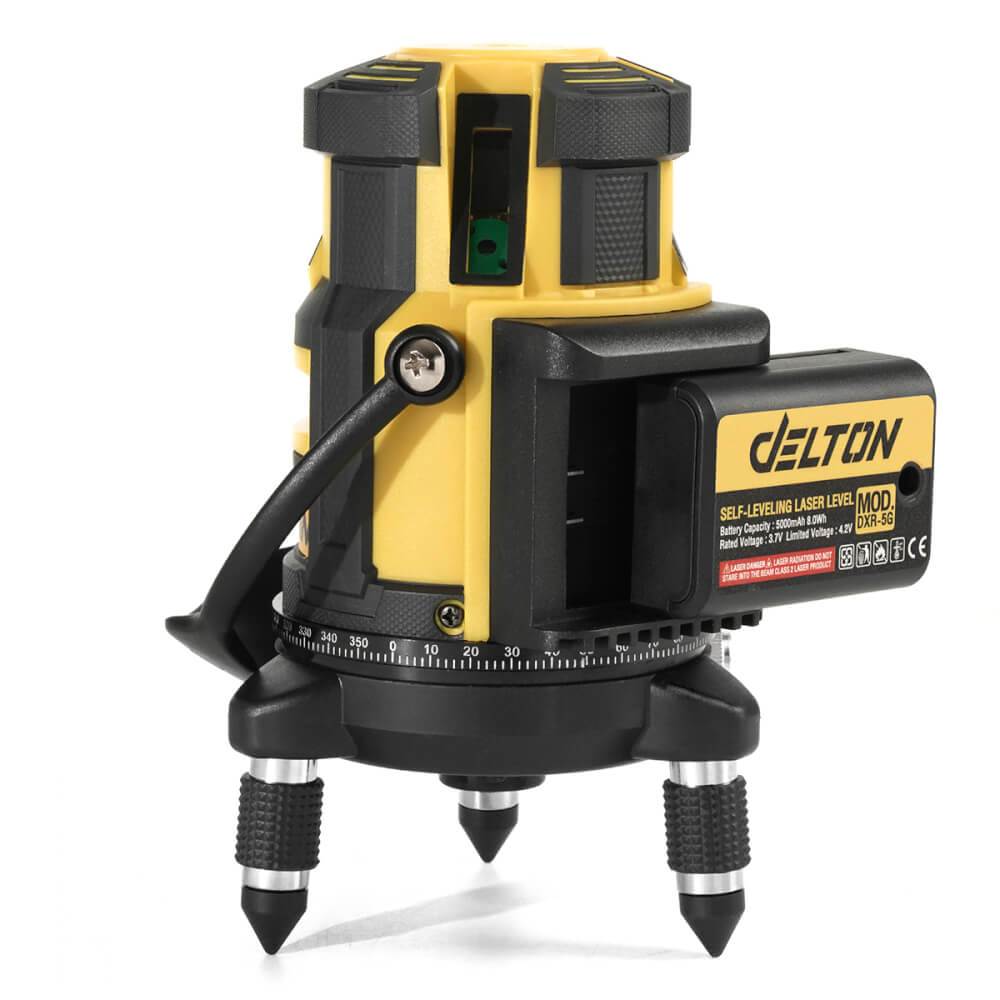 เครื่องวัดระดับเลเซอร์ DELTON รุ่น DXR-5G 5 เส้น 360 องศา